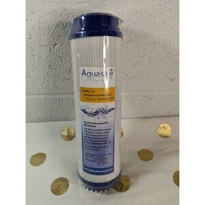 Aquasafe Granular Activated Carbon GAC 10" x 2.5" Water Filter